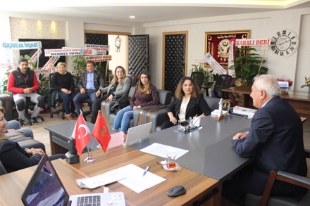 Sayın Belediye Başkanımız Sadettin SAYGI ya Bozkır Meslek Yüksekokulu Olarak Hayırlı Olsun Ziyareti 